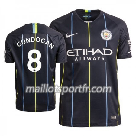 Maillot de Foot Manchester City Gundogan 8 Extérieur 2018/19